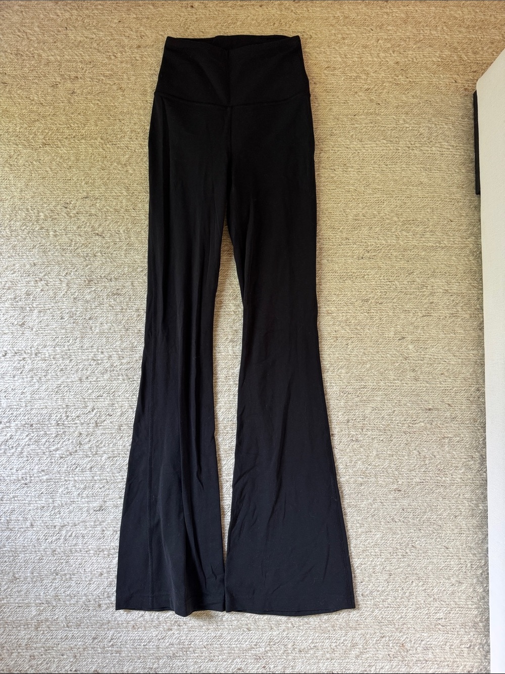 lululemon athletica Black High-Waist Flare Leggings